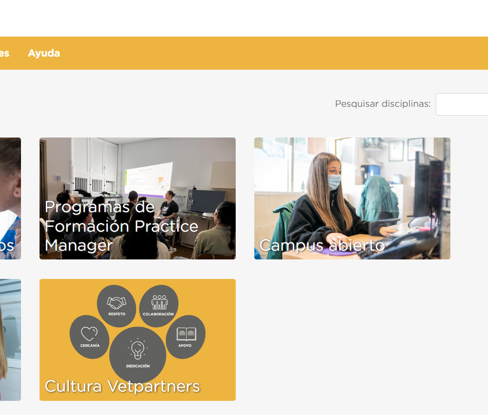 Campus VetPartners-Plataforma de Formação E-Learning